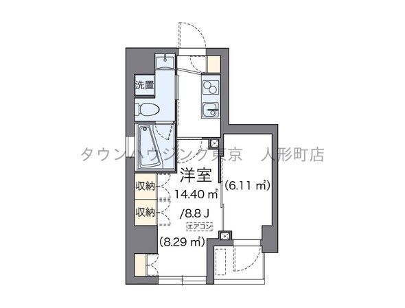 ＬＯＶＩＥ銀座東の物件間取画像